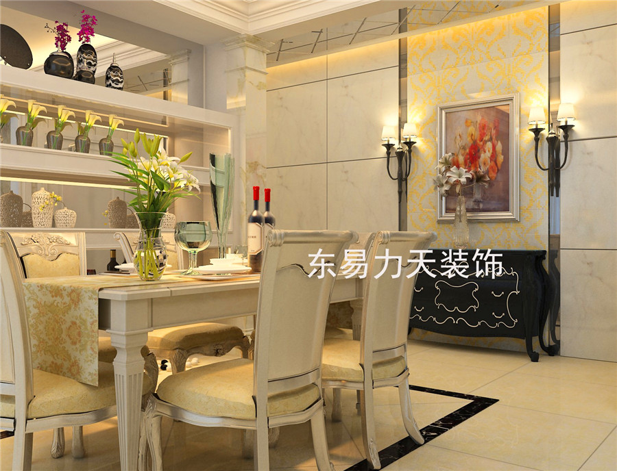 鄭州別墅裝修名門盛世歐式風(fēng)格