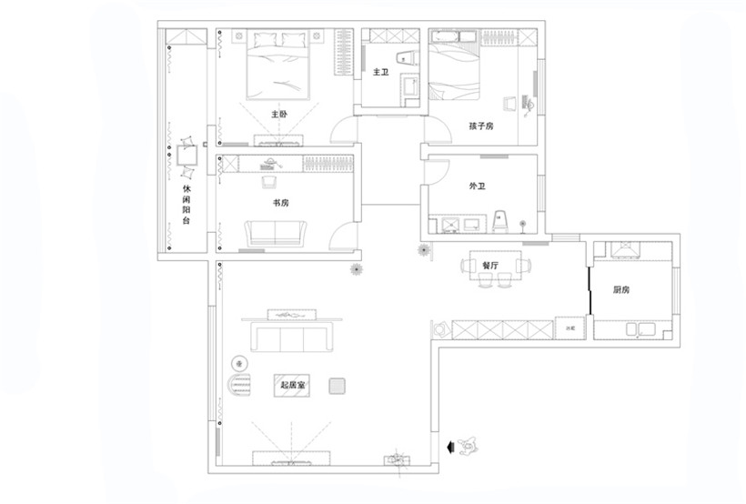 鄭州裝修公司聯(lián)通家屬院