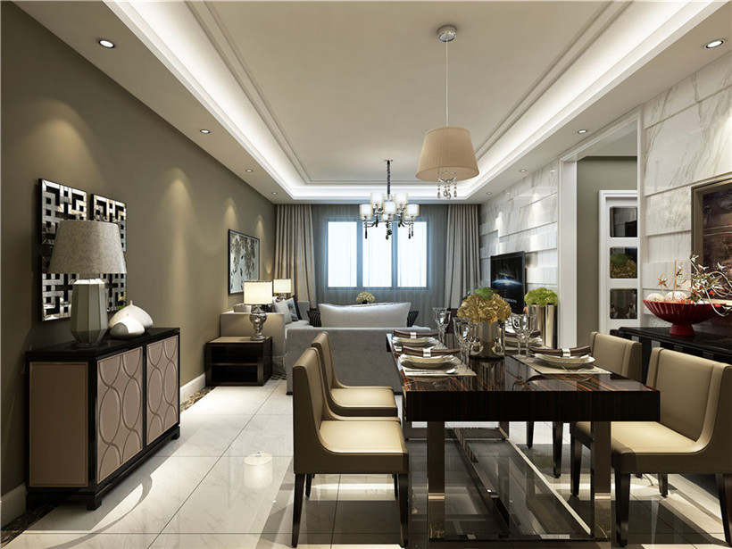 鄭州裝飾公司現(xiàn)代港式案例