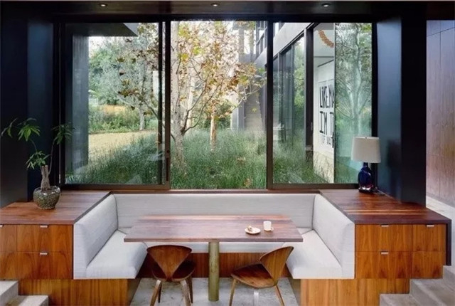 1㎡卡座的誘惑，鄭州裝修公司讓家里的餐廳超有情調