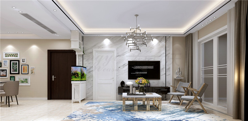 東易力天裝飾東航現(xiàn)代簡(jiǎn)約