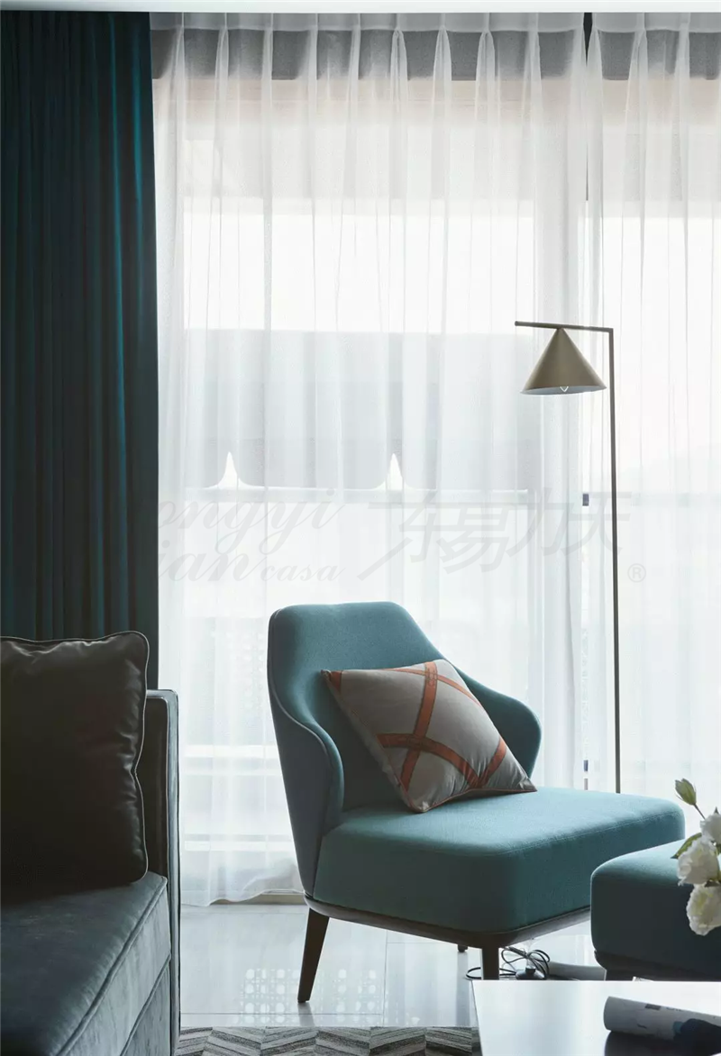 鄭州裝修公司港式新古典混搭大三室案例，輕奢生活，宜室家