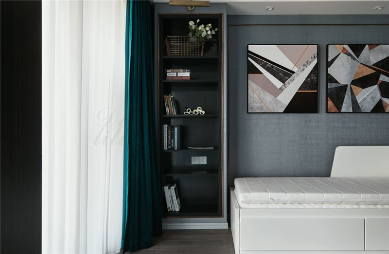 鄭州裝修公司港式新古典混搭大三室案例，輕奢生活，宜室家