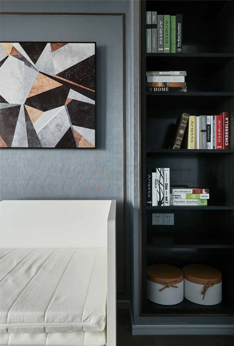 鄭州裝修公司港式新古典混搭大三室案例，輕奢生活，宜室家