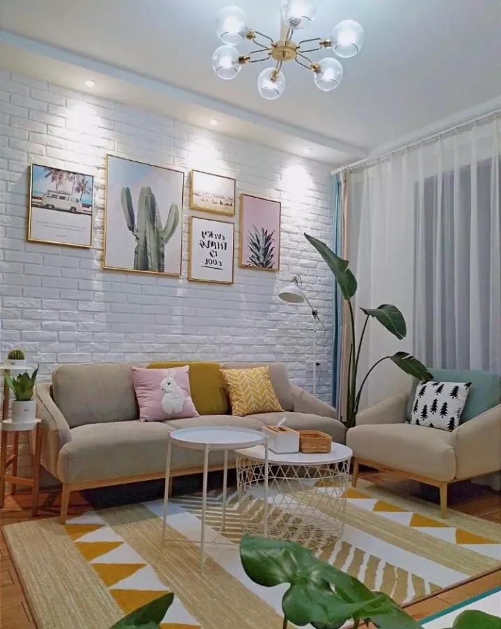 2018背景墻正確打開方式，99%的鄭州家裝公司設計師都覺得很贊