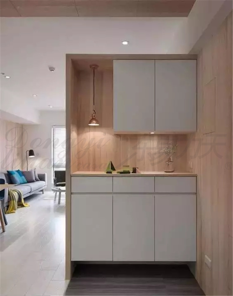 沒有玄關(guān)的戶型別遺憾，你的鞋柜鄭州裝飾公司這樣設(shè)計