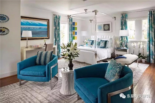 鄭州家裝公司臥室窗簾配色案例，攻略都市時尚風潮