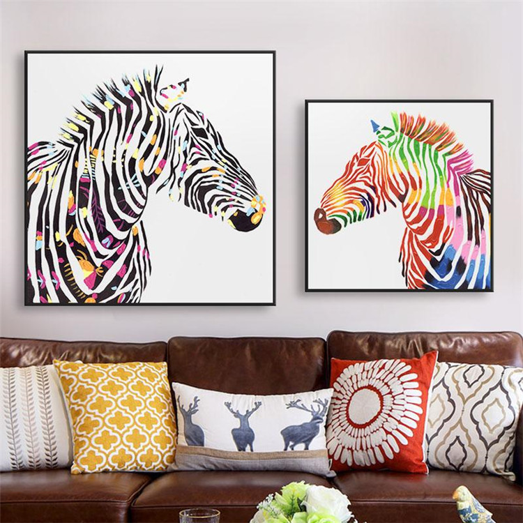 鄭州別墅裝修動(dòng)物元素裝飾畫，玩轉(zhuǎn)墻壁裝飾新風(fēng)尚