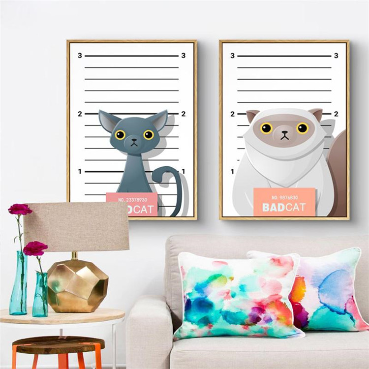 鄭州別墅裝修動(dòng)物元素裝飾畫，玩轉(zhuǎn)墻壁裝飾新風(fēng)尚