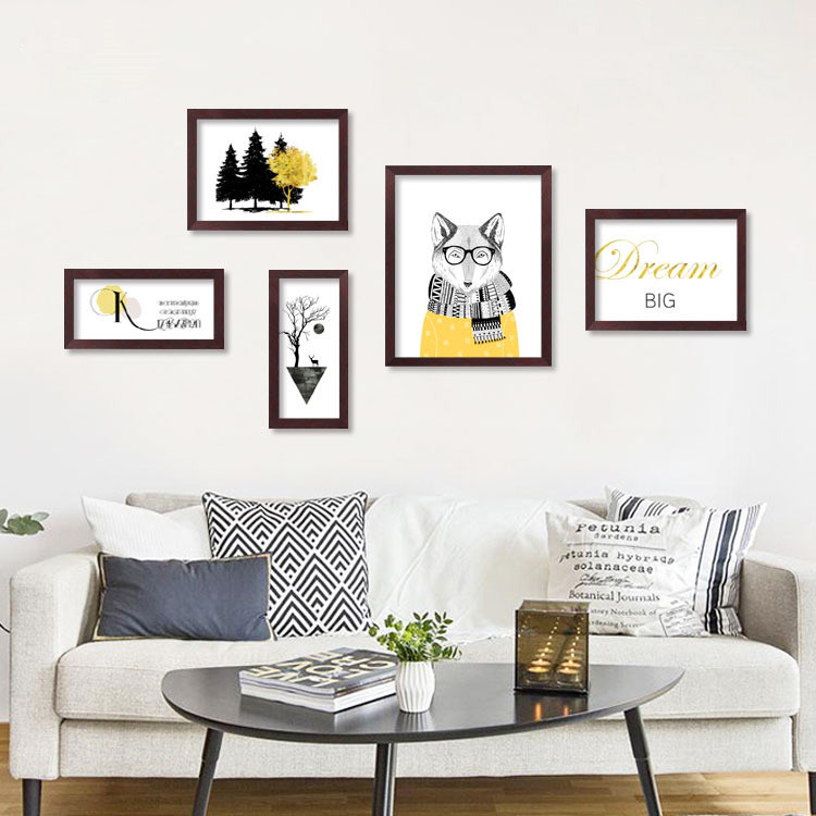 鄭州別墅裝修動(dòng)物元素裝飾畫，玩轉(zhuǎn)墻壁裝飾新風(fēng)尚