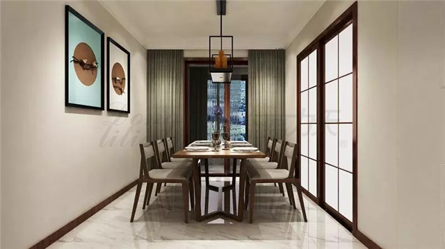 東易力天裝飾150平*美新中式，無需追隨，一直經典