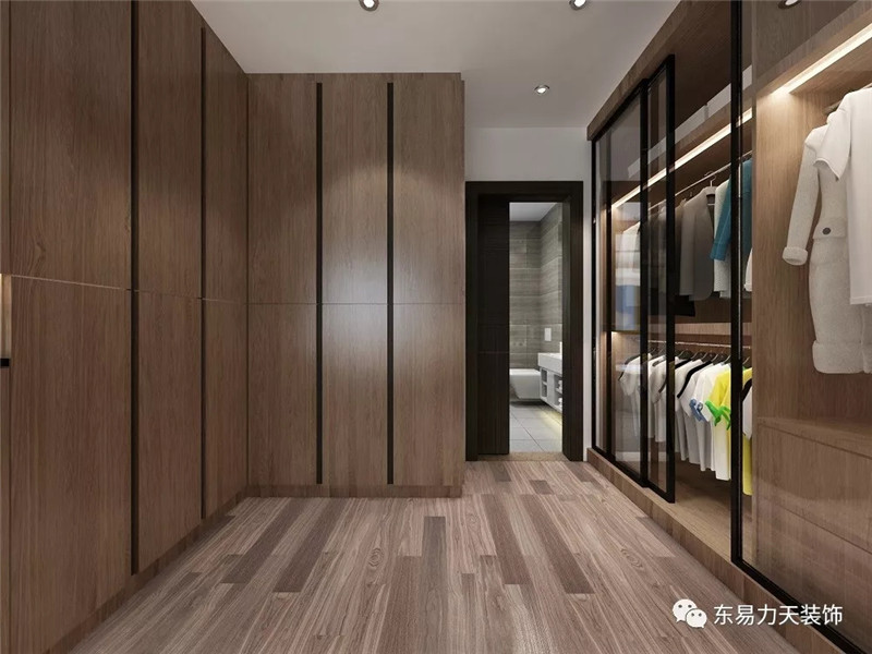 鄭州裝飾公司精裝精致衣帽間，品質(zhì)生活范兒，就是這么迷人