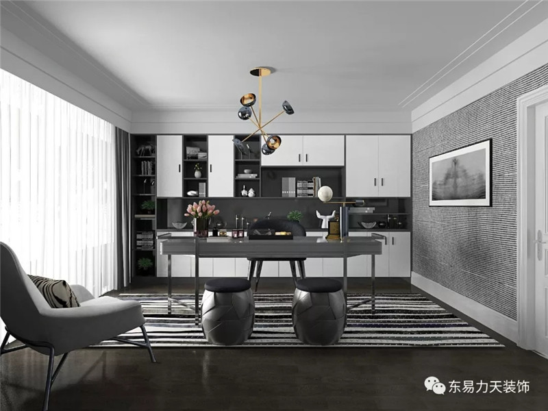 腹有詩書氣自華，鄭州裝飾公司設(shè)計(jì)師偏愛于舍衣帽間顧書房