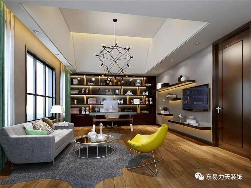 腹有詩書氣自華，鄭州裝飾公司設(shè)計(jì)師偏愛于舍衣帽間顧書房