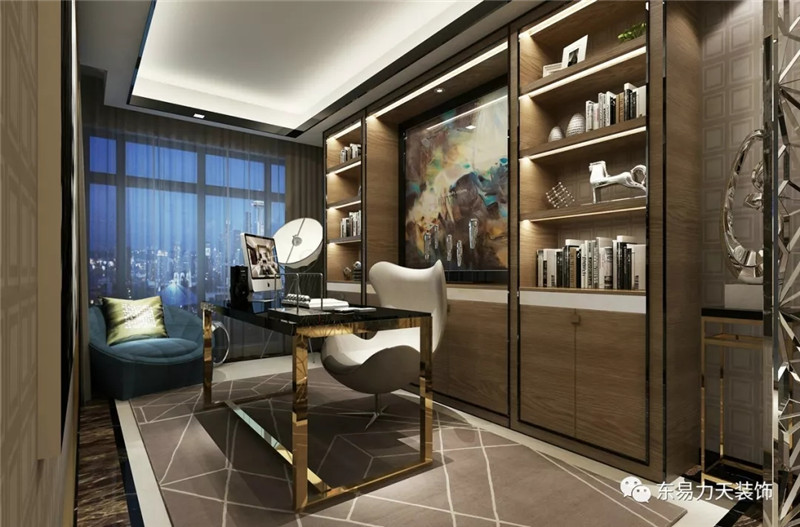 腹有詩書氣自華，鄭州裝飾公司設(shè)計(jì)師偏愛于舍衣帽間顧書房