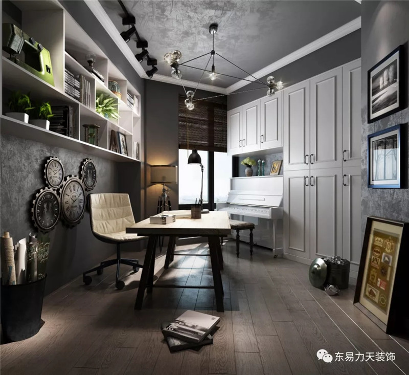 腹有詩書氣自華，鄭州裝飾公司設(shè)計(jì)師偏愛于舍衣帽間顧書房