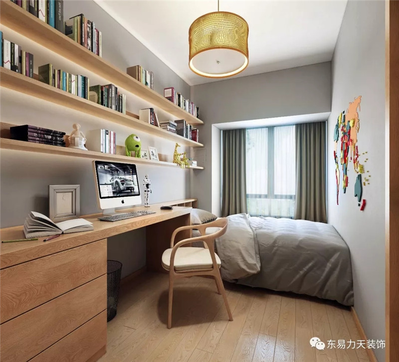 腹有詩書氣自華，鄭州裝飾公司設(shè)計(jì)師偏愛于舍衣帽間顧書房