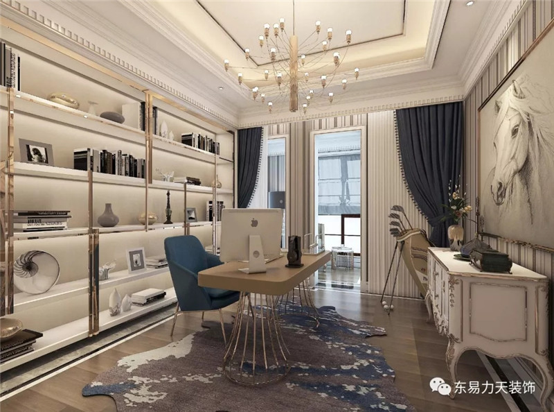 腹有詩書氣自華，鄭州裝飾公司設(shè)計(jì)師偏愛于舍衣帽間顧書房