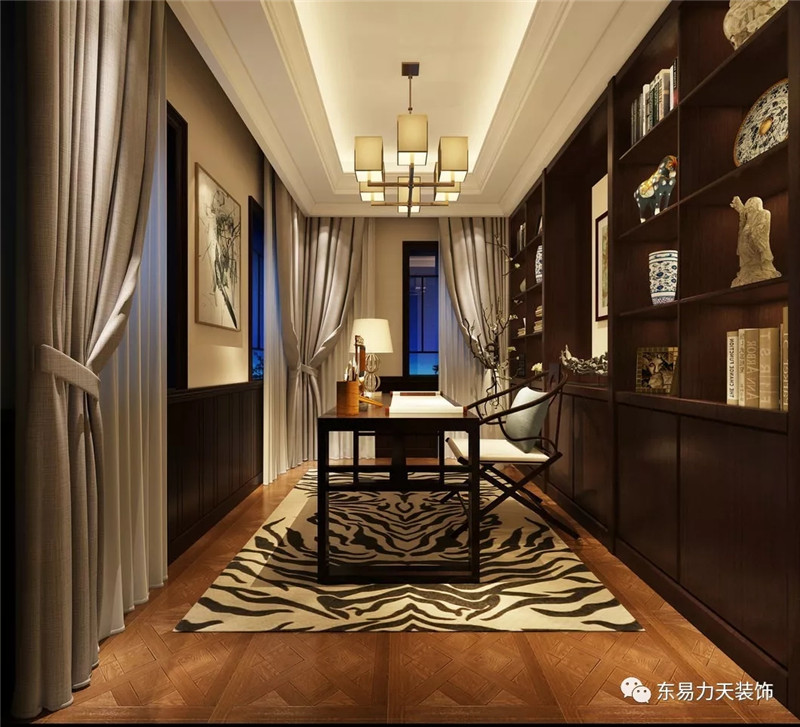 腹有詩書氣自華，鄭州裝飾公司設(shè)計(jì)師偏愛于舍衣帽間顧書房