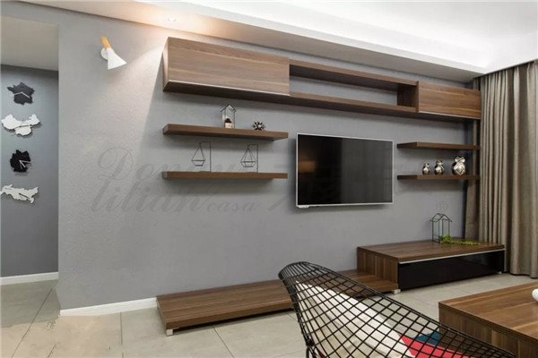 你要的電視背景墻，鄭州家裝公司提供給你，挑一個走吧