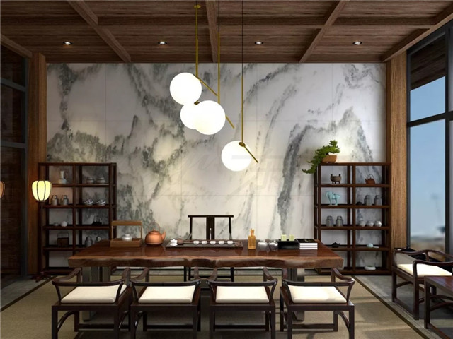 美的讓外國人看呆的中式茶裝修，東易力天裝飾*美中式茶室分享