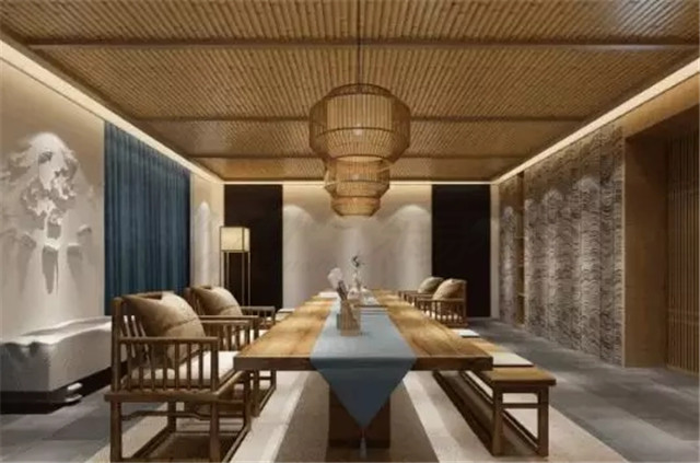 美的讓外國人看呆的中式茶裝修，東易力天裝飾*美中式茶室分享