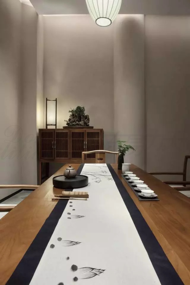 美的讓外國人看呆的中式茶裝修，東易力天裝飾*美中式茶室分享