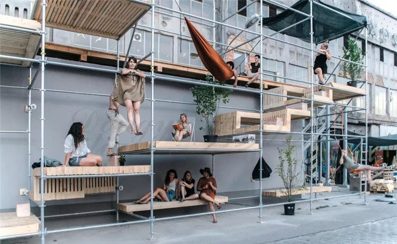 鄭州裝修公司行業(yè)領(lǐng)軍者 在廢棄建筑上搞團(tuán)建,玩轉(zhuǎn)短暫城市主義