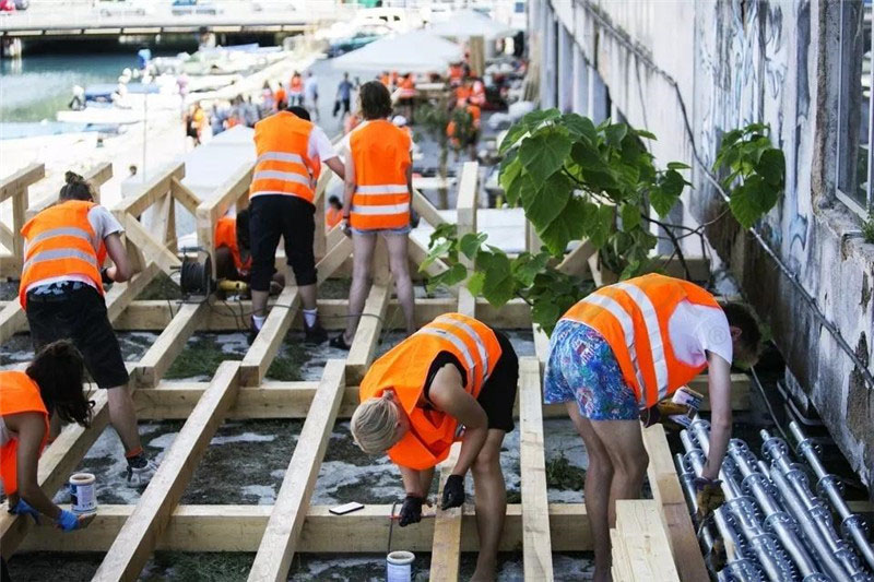 鄭州裝修公司行業(yè)領(lǐng)軍者 在廢棄建筑上搞團(tuán)建,玩轉(zhuǎn)短暫城市主義