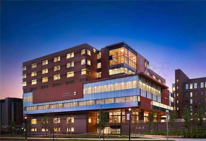 鄭州裝飾公司分享一組充滿活力的美國醫院，裝修設計超贊