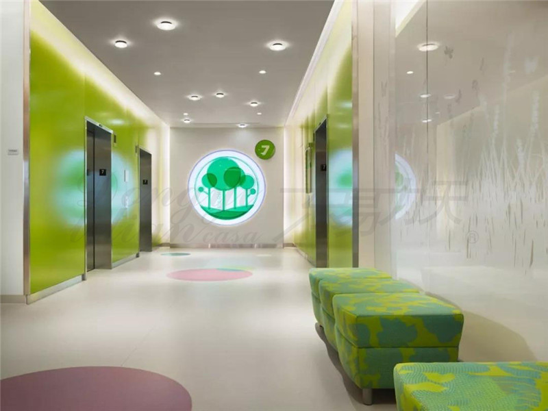 鄭州裝飾公司分享一組充滿活力的美國醫院，裝修設計超贊