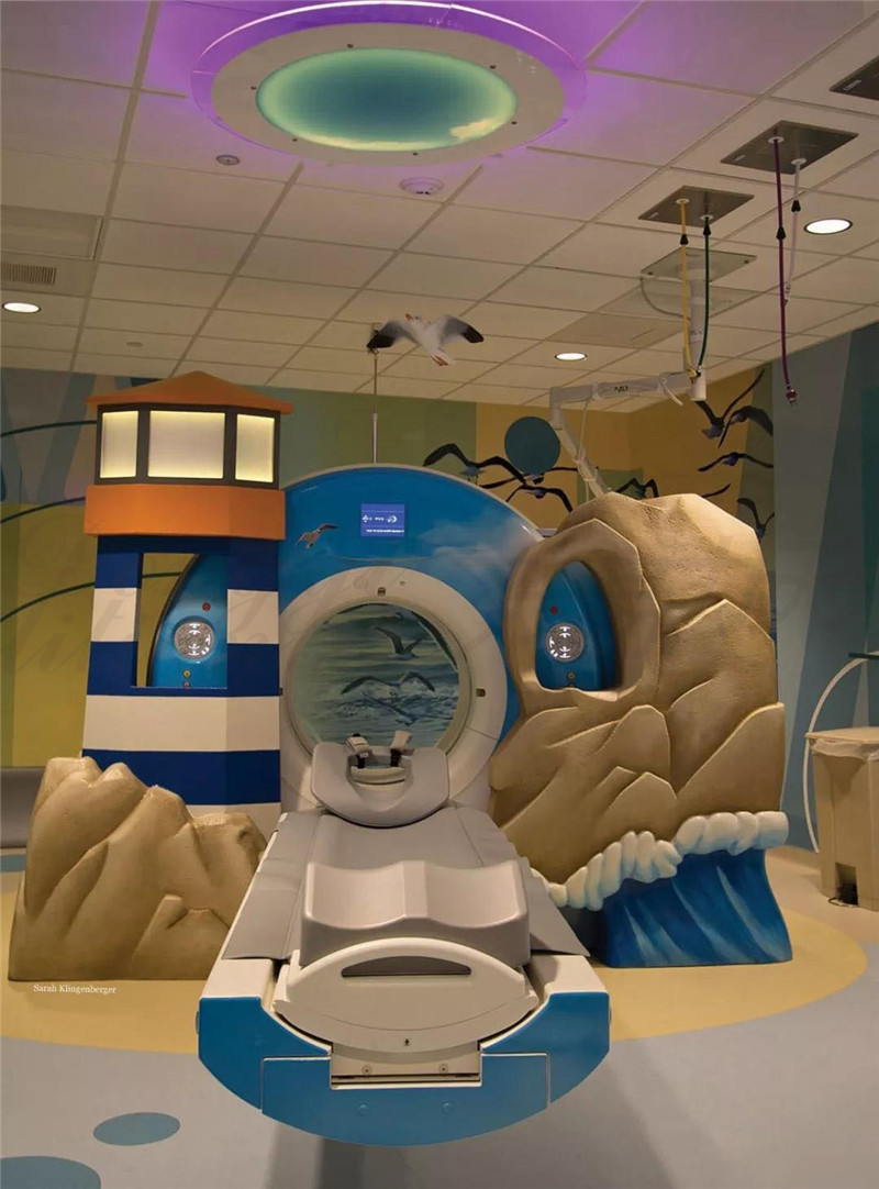 鄭州裝飾公司分享一組充滿活力的美國醫院，裝修設計超贊