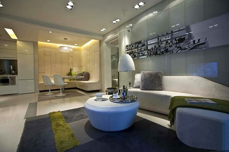 鄭州裝飾公司吊頂+石膏線設計，讓小戶型空間更有檔次