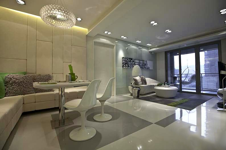 鄭州裝飾公司吊頂+石膏線設計，讓小戶型空間更有檔次