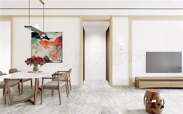 鄭州家裝公司新中式設(shè)計(jì)：師法山水，進(jìn)退自然