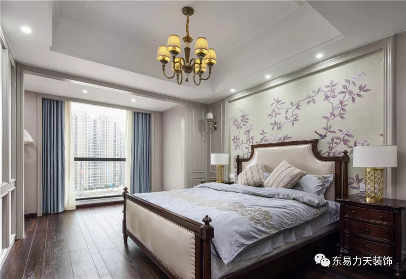 床頭背景墻咋設計？hey老鐵，先看下鄭州家裝公司設計案例