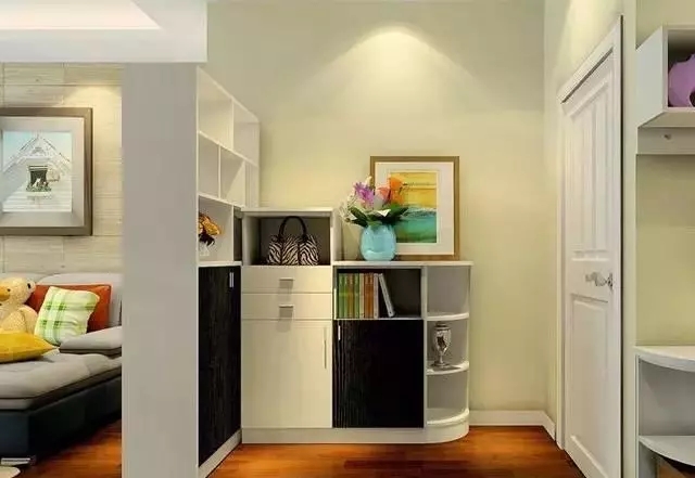 鄭州家裝公司這樣設(shè)計玄關(guān)，家里鞋子不再滿地跑