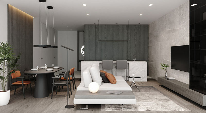 鄭州裝修公司|89㎡現(xiàn)代兩居，這才是你想要的家！